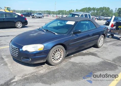 2004 Chrysler Sebring Lxi from USA, damaged, VIN 1C3EL55R24N298727